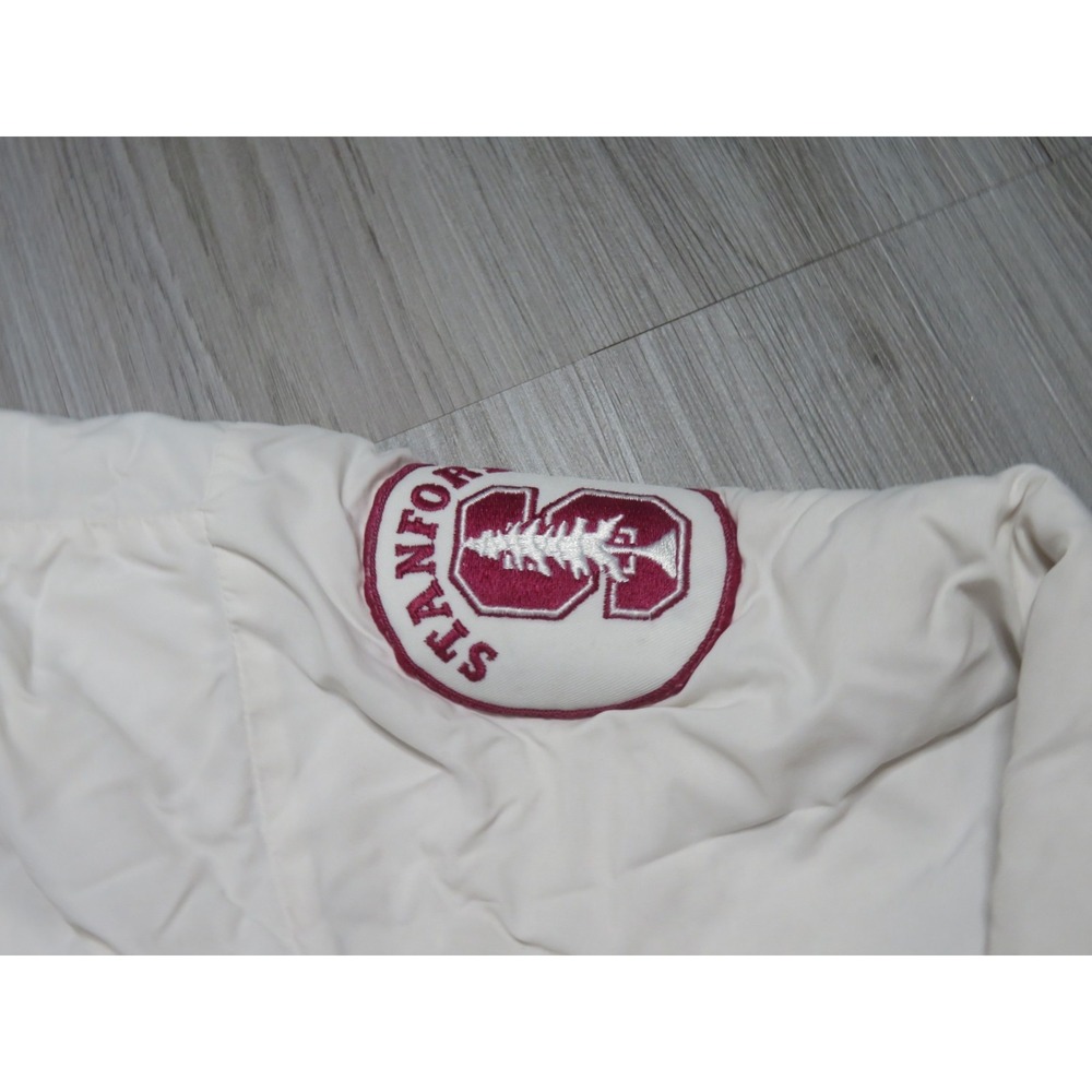 Vintage Stanford 80s Satin Bomber Jacket Size XL Men Pre Owned As Is READ! - Picture 2 of 10